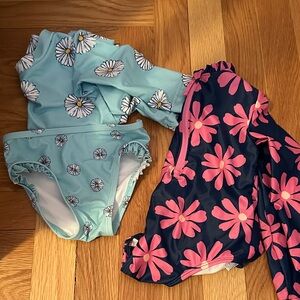 Floral Swimwear Set for Kids